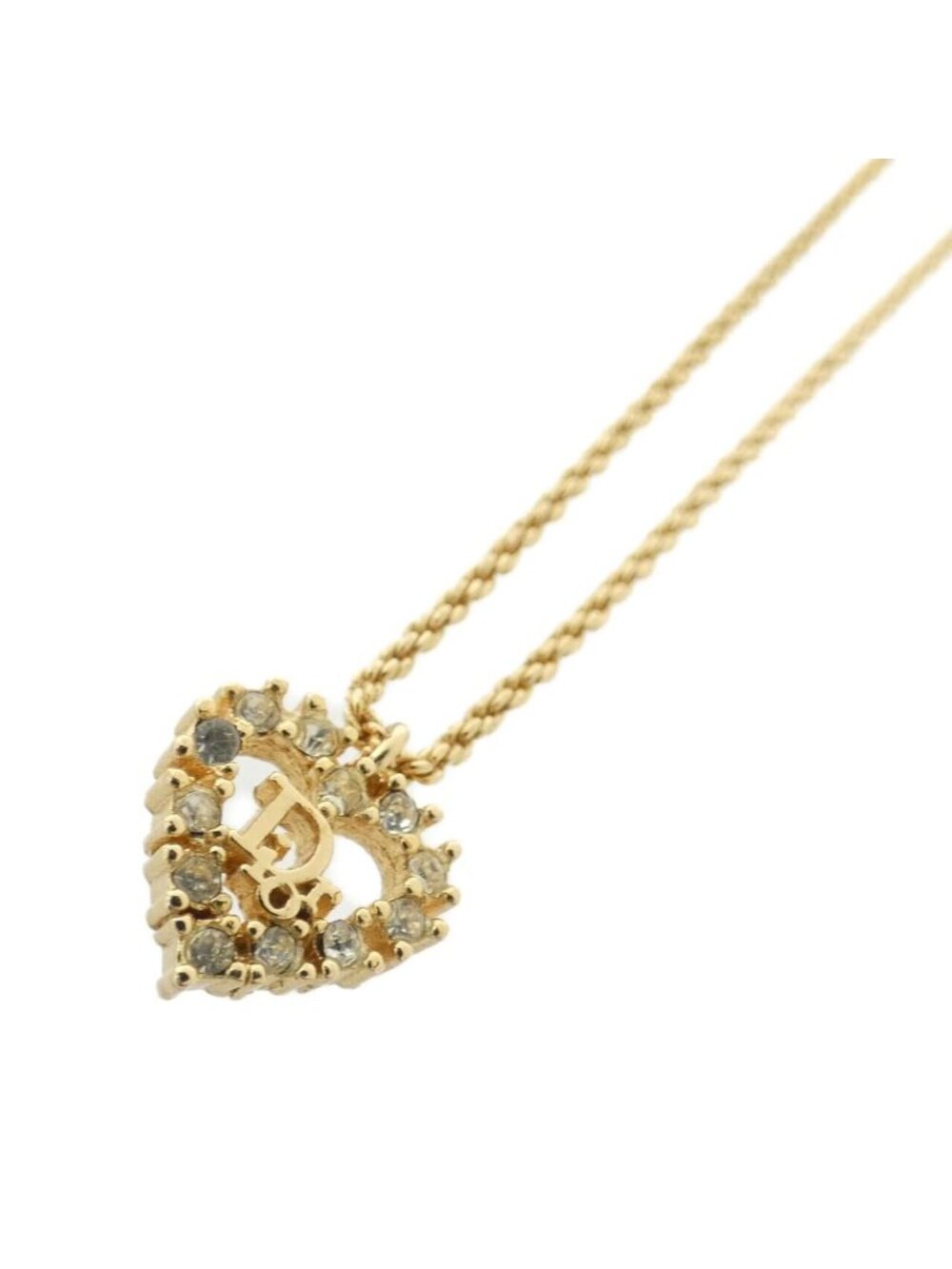 Dior Vintage Necklace Gold